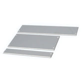 Flat front panels